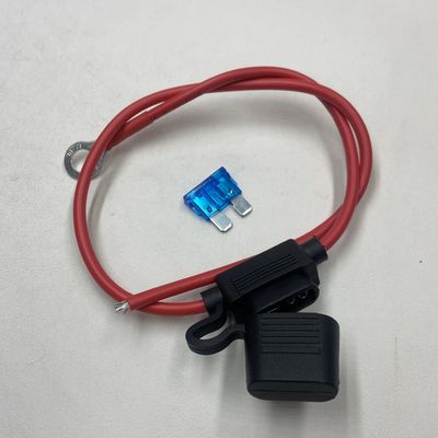 जहाज तार के साथ कार फ्यूज धारक, छोटे/मध्यम 5A 10A 15A 30A 40A फ्यूज पट्टी
