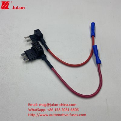 थोक मानक ब्लेड फ्यूज नल कारखाने के साथ 32V 1A-40A मानक कार फ्यूज फ्यूज धारक