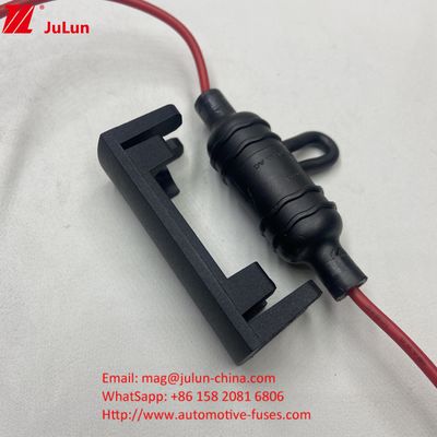 10*38mm सिलेंडरिक फ्यूज वाटरप्रूफ IP68 इनलाइन फ्यूज धारक कवर के साथ यूएल वायर के लिए