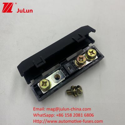 कार आर.वी. फोर्कलिफ्ट 32V 48V फ्यूज ब्लॉक लॉन्ग साइज फोर्क बोल्ट एएनएस मिडी फ्यूज होल्डर