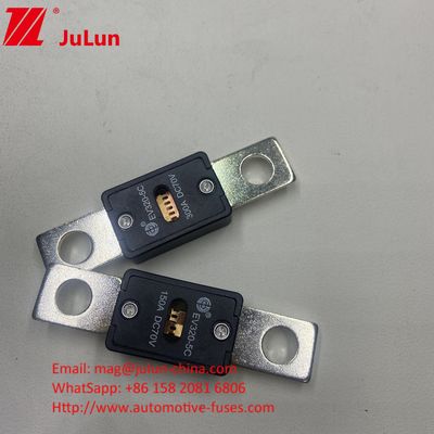 ऑटोमोटिव ब्लेड फ्यूज EV320-3X-150A 70VDC बोल्ट M8 ऑटोमोटिव ऑटो के लिए स्थापना मोड