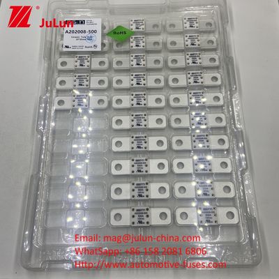 ऑटोमोटिव सर्किट ब्रेकर A202008 100A 100VDC EV FUSE ASTM