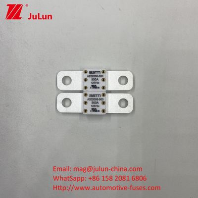 ऑटोमोटिव सर्किट ब्रेकर A202008 100A 100VDC EV FUSE ASTM