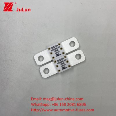 ASTM A202008 250A 125VDC फ्लैट प्लेट प्रकार ऑटो ब्लेड फ्यूज फॉर बोल्ट