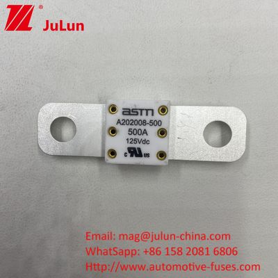 ASTM 300A 125VDC ऑटोमोटिव बैटरी फ्यूज सार्वभौमिक संगतता