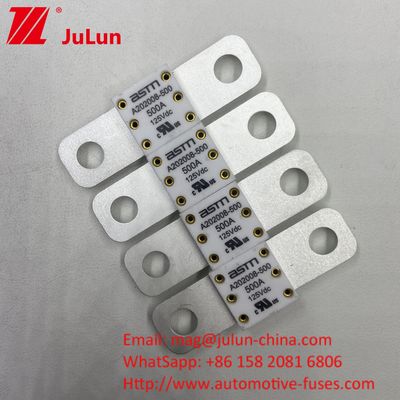 ASTM 300A 125VDC ऑटोमोटिव बैटरी फ्यूज सार्वभौमिक संगतता