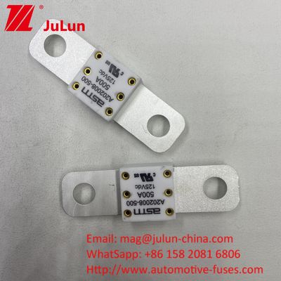 125V 150A 50.8mm ऑटोमोटिव बैटरी सुरक्षा के लिए सिरेमिक ब्लेड फ्यूज