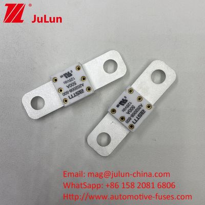 सिरेमिक 350A 125VDC कार बैटरी फ्यूज उच्च तोड़ क्षमता 125Vdc से कम