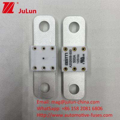 500A ऑटो A202008 125VDC पोर्टेबल EV चार्जर फ्यूज 100A 125A 150A 200A 250A 300A 400A 500A