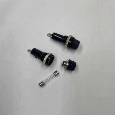 6*30 मिमी ट्यूबलर ग्लास के लिए फ्यूज धारक 10A 250V