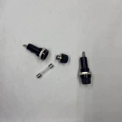 10A 250V 6*30mm JAF-602 ग्लास फ्यूज धारक
