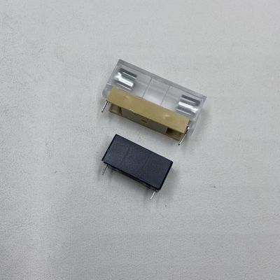 6*30 मिमी 5*20 मिमी पैनल माउंटेड ब्लैक 25A 250V ग्लास फ्यूज धारक