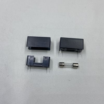 पारदर्शी कवर ग्लास फ्यूज 5X20mm 6x30mm सर्किट सुरक्षा के लिए फ्यूज धारक
