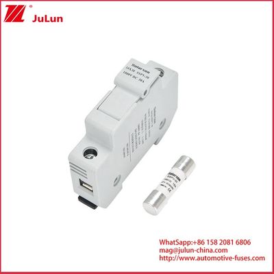 15A 1500VDC GPV सिरेमिक फ्यूज फोटोवोल्टिक हाई वोल्टेज ट्यूबलर