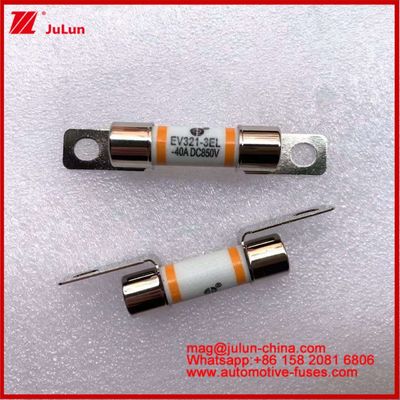 इलेक्ट्रिक लाइट ट्रक भारी ट्रक 40A 850VDC फ्यूज EV321-3EL ऊर्जा वाहनों की स्थापना के लिए