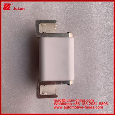 RSZ307-01 EVLH 500A 750VDC फ्यूज 50KA स्क्वायर सिरेमिक ऑटोमोटिव चार्जर इलेक्ट्रिक वाहन उपकरण और उपकरण छोटे आकार कम पिघलने I2t मूल्य उच्च तोड़ने की क्षमता ऊर्जा