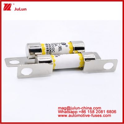 EV322 3EL 20A ट्यूबलर सिरेमिक फ्यूज DC700V EV HEV स्टड माउंट के लिए