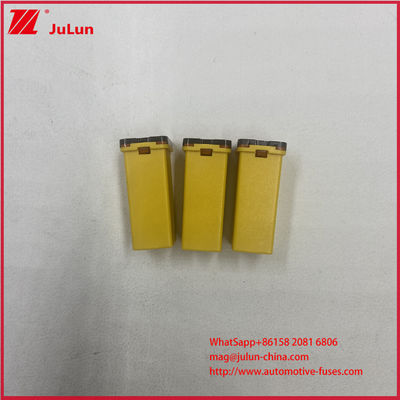 0895040.Z सीरीज लो बैक JCASE रेटेड 58V PEC 50A 60A ब्लेड फ्यूज 32VDC 58VDC J केस एम टाइप ऑटो फ्यूज स्लो ब्लो बॉक्स टाइप स्क्वायर