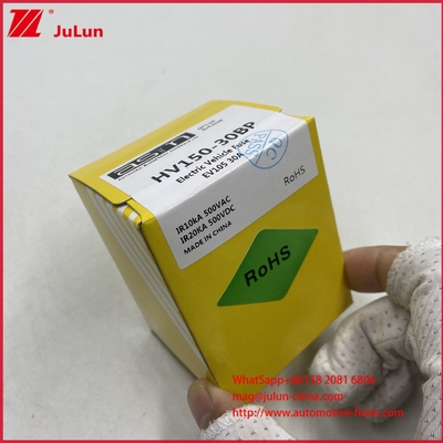 ASTM HV150 इलेक्ट्रिक वाहन फ्यूज 30A 10A DC500V 20KA सिरेमिक बेलनाकार बोल्ट स्थापना मजबूत ब्रेकिंग क्षमता के साथ
