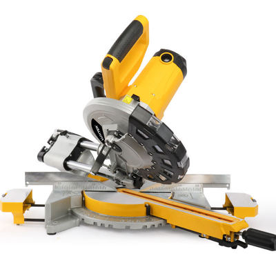 आरा वुडवर्क टूल्स 2400W कंपाउंड स्लाइडिंग मिटर 10-इंच मिटर कटिंग 255mm DIY शिल्पकारों के लिए