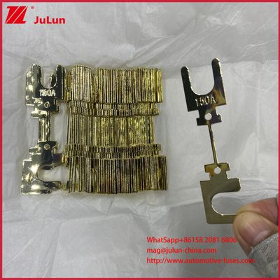 ANH ANL तांबा जिंक मिश्र धातु फ्लैट प्रकार कार फ्यूज ऑटो बोल्ट ऑन डाउन फ्यूज 32V ANS ऑटो फ्यूज प्लग ऑटोमोटिव फ्यूज 20A 30A 40A 50A 60A 70A 80A 100A 125A 150A 175A 200A 32VDC ANS कार फ्यूज