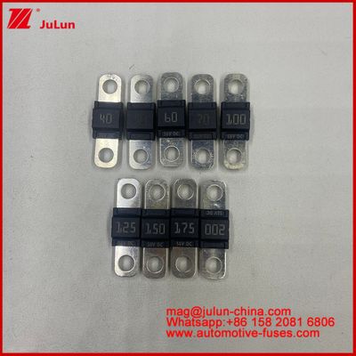 Automotive Blade Fuses ANS ANM ANL Stock in Gold Plated Car 40A 100A 300A 400A Bolt Down