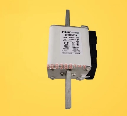 1250V 50A-1400A स्क्वायर फ्यूज 170M5739 सिस्टम यूरोपीय मानक श्रृंखला