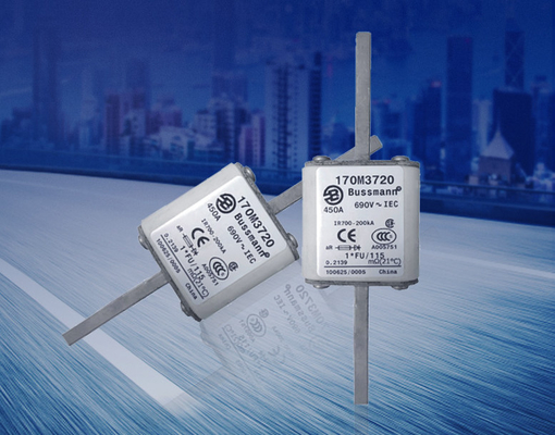 यूरोपीय मानक स्क्वायर फ्यूज अमेरिकी स्थापना 690V / 700V 40-2000A