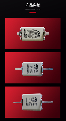 पिघलने कम वोल्टेज फ्रैक्चर चाकू प्रकार फ्यूज 400V / 500V / 690V 6-1250A