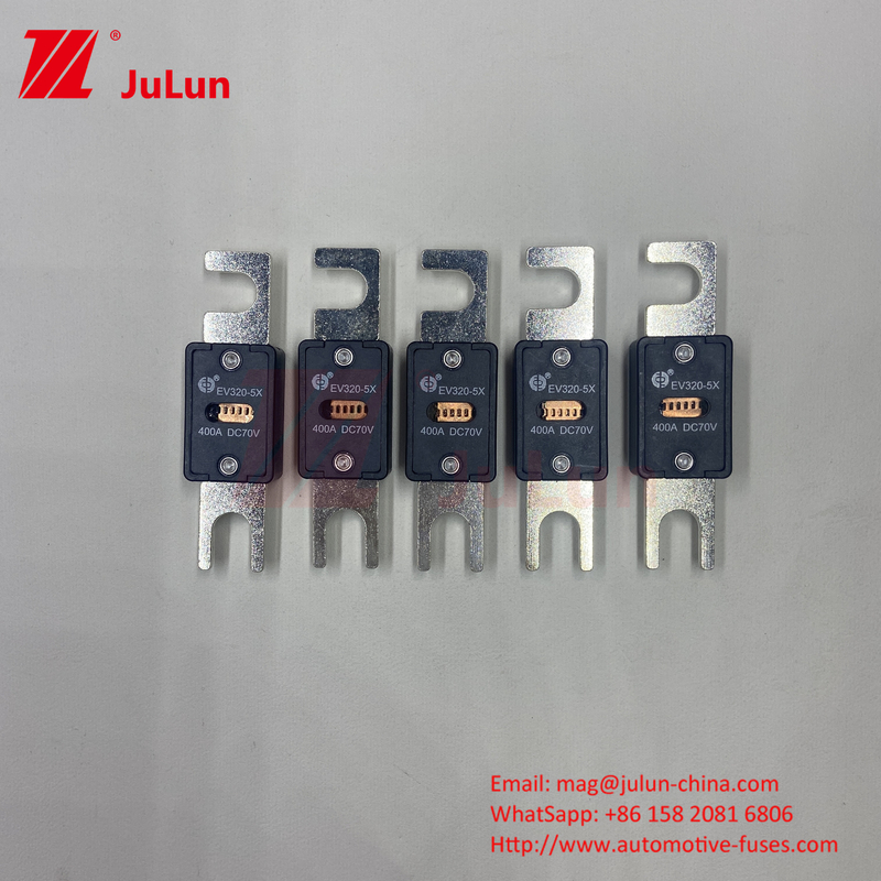 M6 बोल्ट प्रकार EV ऑटोमोटिव फ्यूज 70VDC EV320-5X-125A SINO