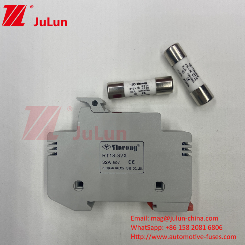PV-30 CE TUV 10*38mm Dc 6A,8A,10A,12A,15A,20A,25A,32A सौर पीवी मॉड्यूल सुरक्षा के लिए फ्यूज के साथ 1000V फ्यूज