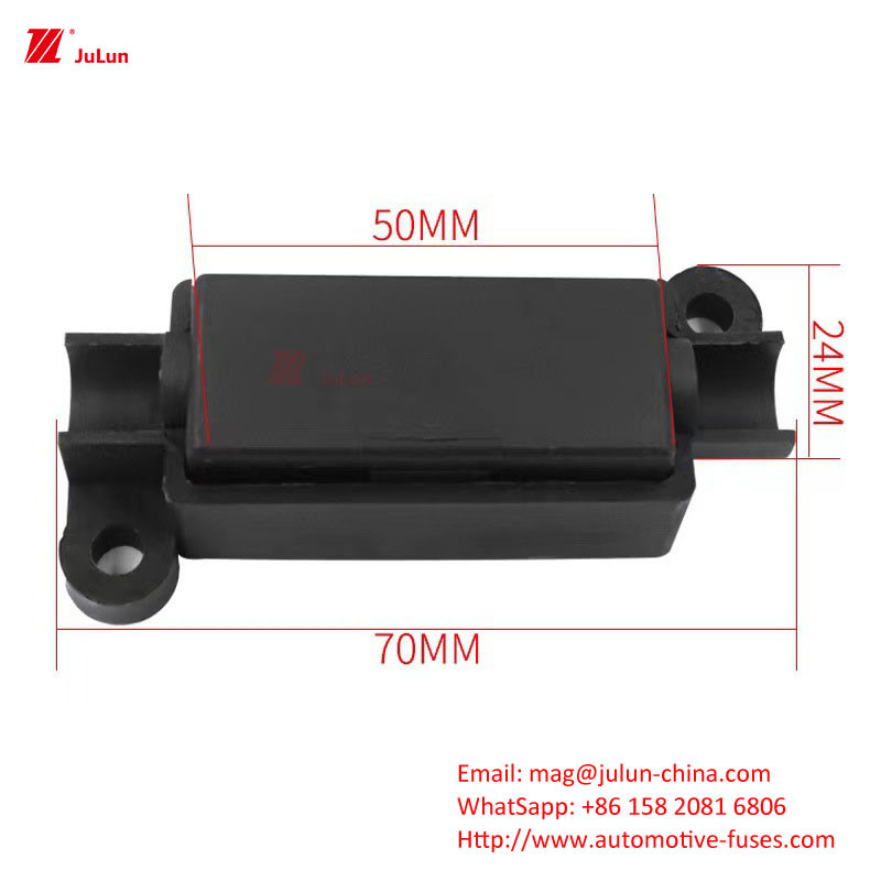 Eu UL प्रमाणित मैनुअल रीसेट एम्पलीफायर सर्किट ब्रेकर 32V 30A-500A कॉपर ऑटोमोटिव फ्यूज होल्डर