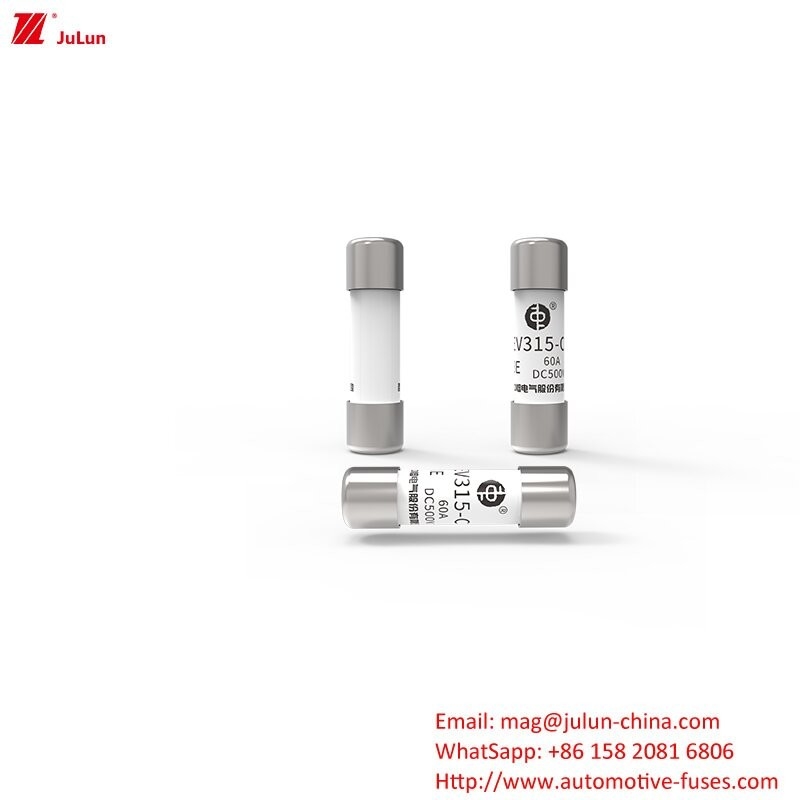 60A इलेक्ट्रिक वाहन फ्यूज 500V नामित वोल्टेज GB / T31465