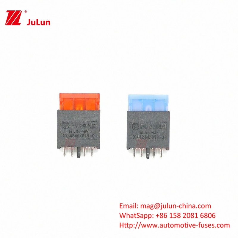 ANS / MIDI मोटरसाइकिल मैनुअल रीसेट सर्किट ब्रेकर EU UL 32V 30A-500A कॉपर ऑटोमोटिव फ्यूज धारक