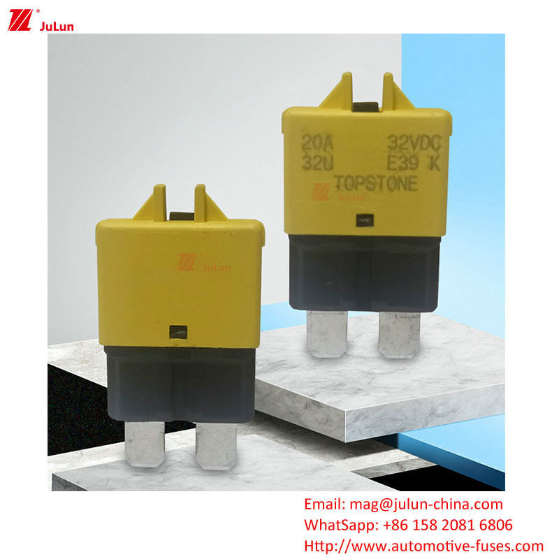 Eu UL ANS/MIDI छोटे फ्यूज धारक के लिए मैनुअल सर्किट ब्रेकर 30A-500A32V नायलॉन ऑटोमोटिव ब्लेड फ्यूज धारक