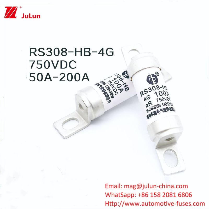 ईवी चार्जर एडाप्टर RS308-HB4G सीरीज 32A 63A 100A मिनी फ्यूज कार के लिए