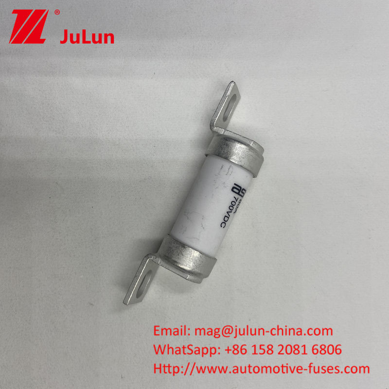 10A 700VDC EV1845 10kA नामित मध्यम बोल्ट प्रकार EV फ्यूज स्क्रू माउंटिंग के साथ