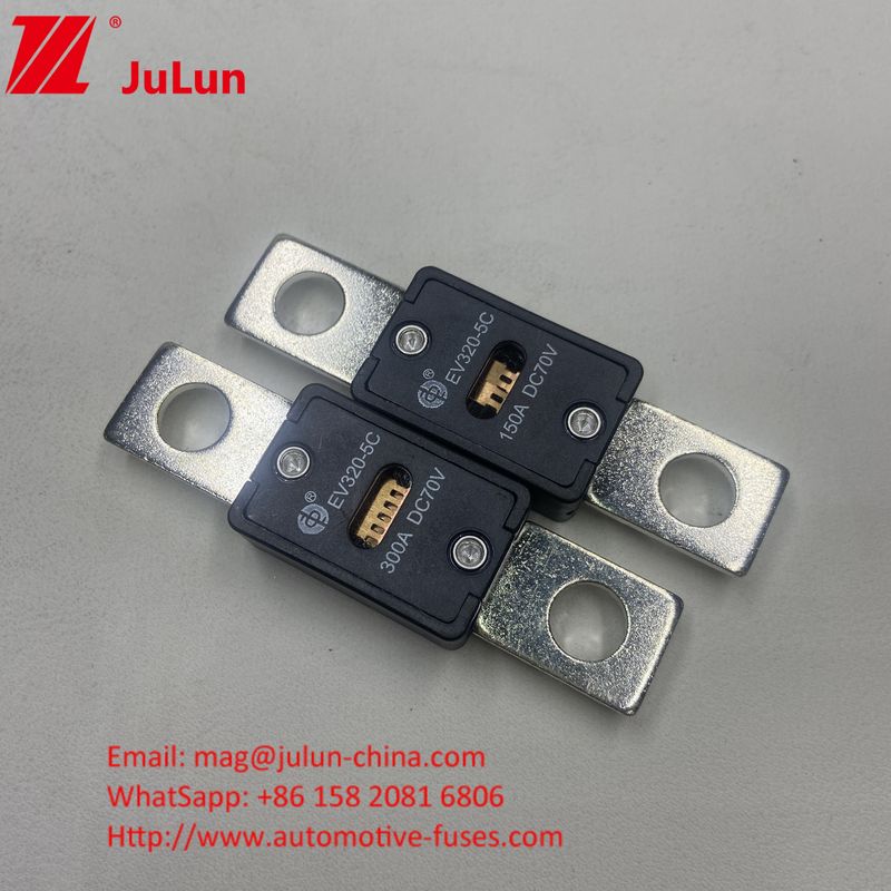 EV320-5C 175A 70VDC SINOFUSE सिरेमिक कार फ्यूज छोटे आकार उच्च वर्तमान रेटिंग 70VDC रेटिंग वोल्टेज