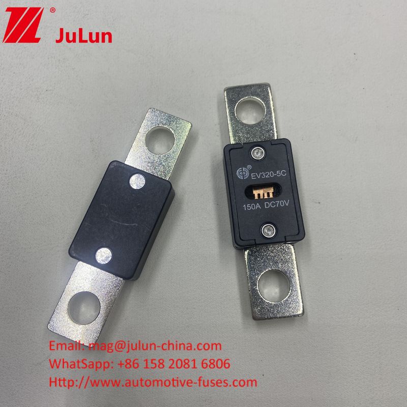 6KA EV320-5C 70VDC 150A इलेक्ट्रिक वाहन फ्यूज ऑटोमोबाइल EV के लिए 68*19*10mm