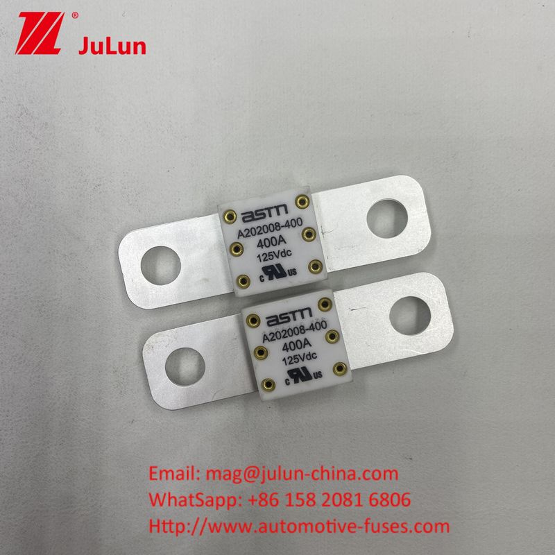 125VDC A202008 125VDC 200A वोल्टेज पोर्टेबल EV चार्जर फ्यूज इलेक्ट्रिक वाहनों के लिए अंतिम चार्जिंग समाधान