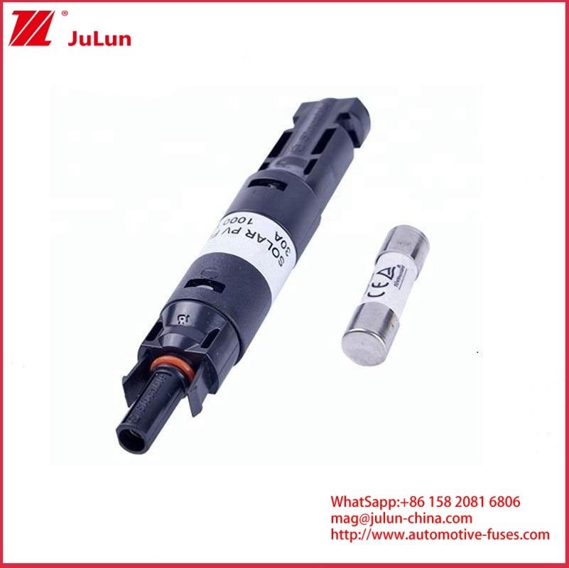 15A 1500VDC GPV सिरेमिक फ्यूज फोटोवोल्टिक हाई वोल्टेज ट्यूबलर