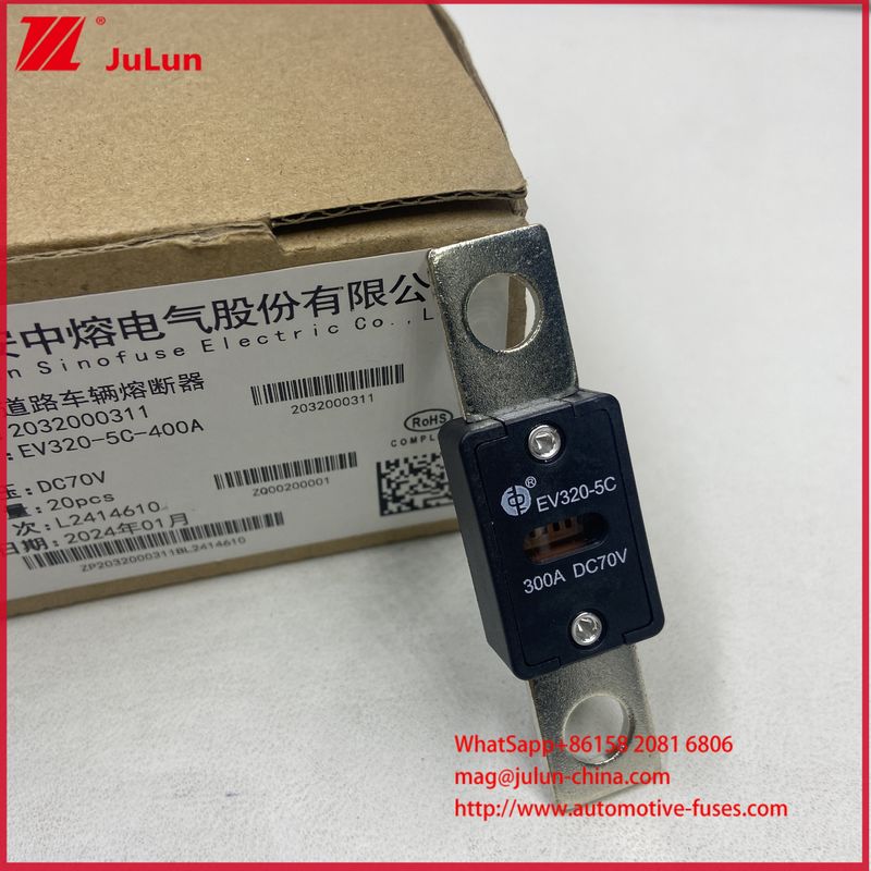 EV320-5C 5X 300A 125A DC70V इलेक्ट्रिक वाहन फ्यूज इलेक्ट्रिक पावर अनुप्रयोगों और समाधानों के लिए यूरोप में बिक्री क्षेत्र