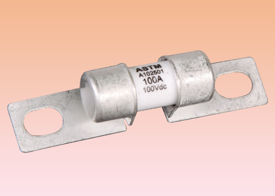 EV के लिए 90V 125 Amp ऑटोमोटिव फ्यूज सिरेमिक सामग्री स्टड माउंट