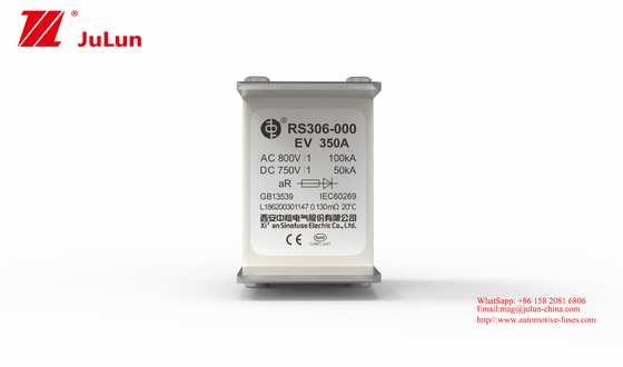 RS306-000-EV EVRoad वाहन फ़्यूज़ 350A 750V छोटा ट्रैफ़िक स्वचालित रीसेट फ़ंक्शन