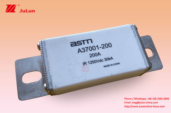 इलेक्ट्रिक ऊर्जा वाहन सिरेमिक ऑटोमोटिव फ़्यूज़ 200A 1250VDC