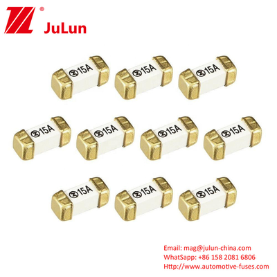 6.1*2.5*2.5mm सिरेमिक फ्यूज 160mA~15A SMD 15A SET2150 कॉफी फ्यूज