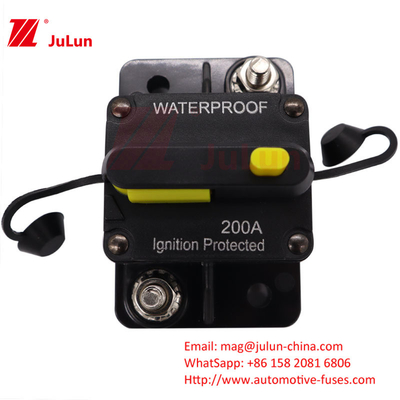 नौका RV 0A-300A नौका RV स्विच फ्यूज स्वचालित रीसेट 12-48v स्विच फ्यूज धारक रक्षक