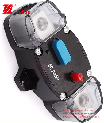रिस्टोरर ट्रॉलिंग मोटर स्टीरियो ऑडियो 50A 200A 300A 24V 48V 0-8 गेज इनलाइन फ्यूज ब्लॉक धारक ऑटो के लिए इन्वर्टर
