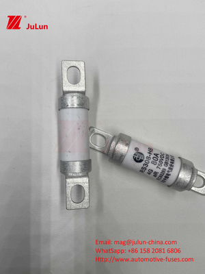750VDC सिरेमिक ऑटोमोटिव फ्यूज 14. सिरेमिक ट्यूब 20x46 मिमी 15A 40A 50A RS308 HB G फ्यूज 750VDC EV325 100A