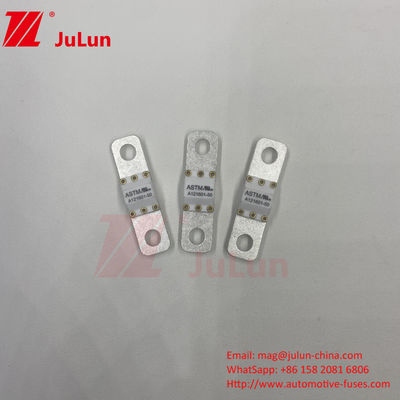 A121601-50A ASTM 125VDC इलेक्ट्रिक वाहन इलेक्ट्रिकल सुरक्षा टर्मिनल प्रकार फ्यूज